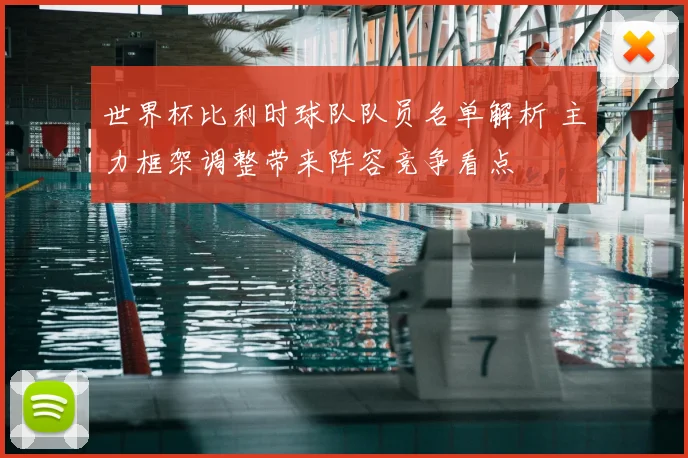 世界杯比利时球队队员名单解析 主力框架调整带来阵容竞争看点